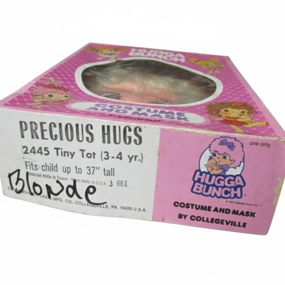 Vtg 1980s Hugga Bunch "Precious Hugs" Costume and Mask - NOS Deadstock w/ Origin - Picture 3 of 10